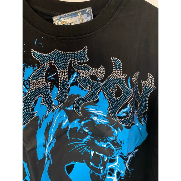 New Watson Luxe Panthers Heavyweight T-Shirt, Size XL - Picture 2 of 4